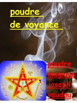 poudre  voyance - joseph vaudou -  50g