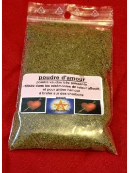 POUDRE  VAUDOU ATTIRE AMOUR - 100 G