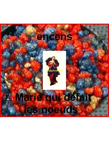 Encens  Marie qui défait les noeuds 