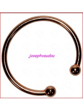 Bracelet cuivre boule 5 mm avec aimant 