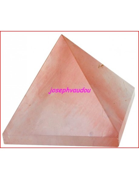 Pyramide Quartz rose