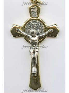 crucifix st Benoit  8cm