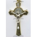 crucifix st Benoit  8cm