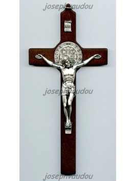 crucifix d'exorcisme 20 cm