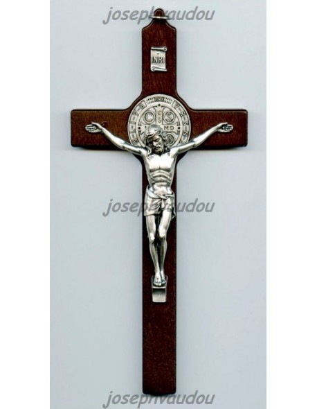 crucifix d'exorcisme 20 cm