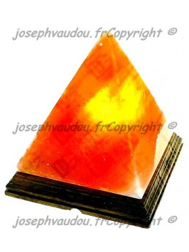 Lampe en cristal de sel  Pyramide