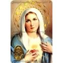 carte sacré Cœur de Marie 