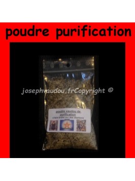 poudre purification - josephvaudou