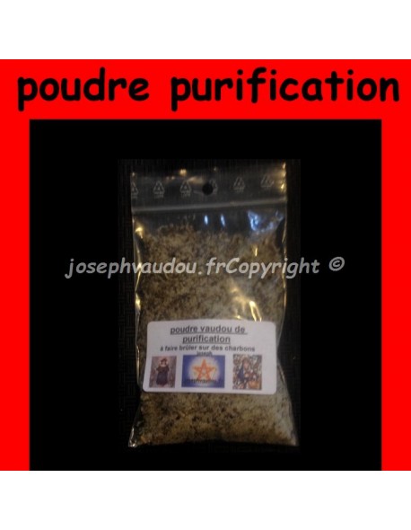 poudre purification - josephvaudou 