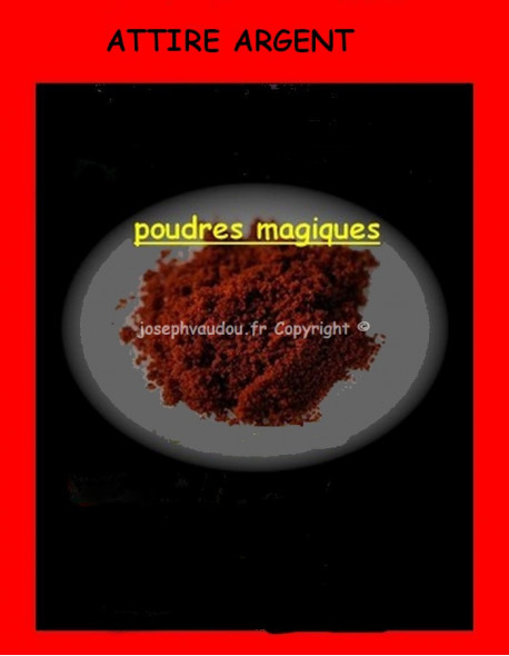 POUDRE ATTIRE ARGENT 50G