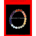  Bracelet de la Chance pierres Multicolor
