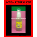 lotion attire client consacrée