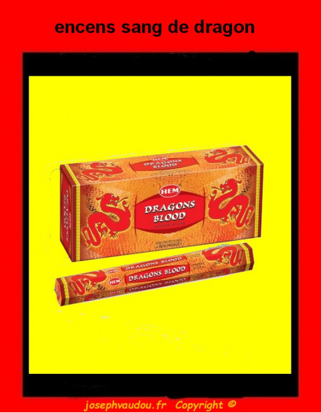encens sang de dragon 