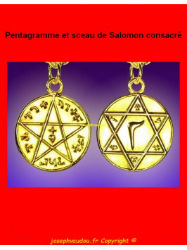 Pentagramme et sceau de Salomon  consacré