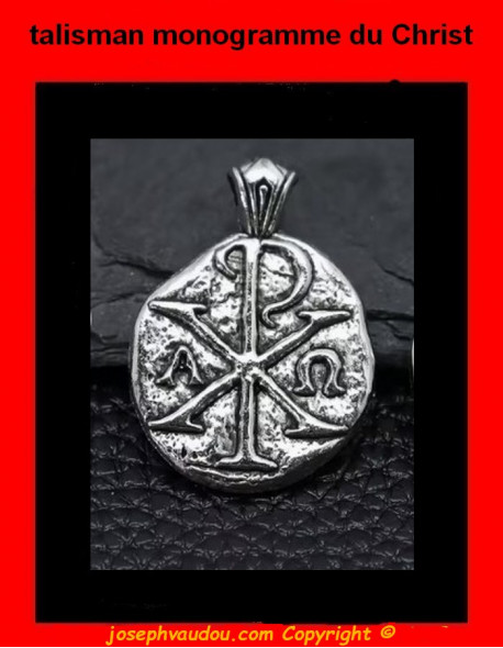 talisman monogramme du Christ