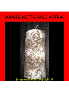 BOUGIE PLANTES  - NETTOYANT ASTRAL ET PHYSIQUE